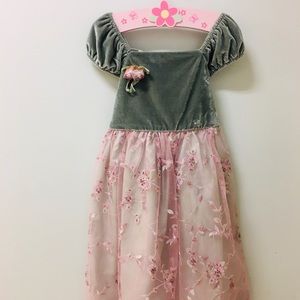 Laura Ashley Velvety and floral dress